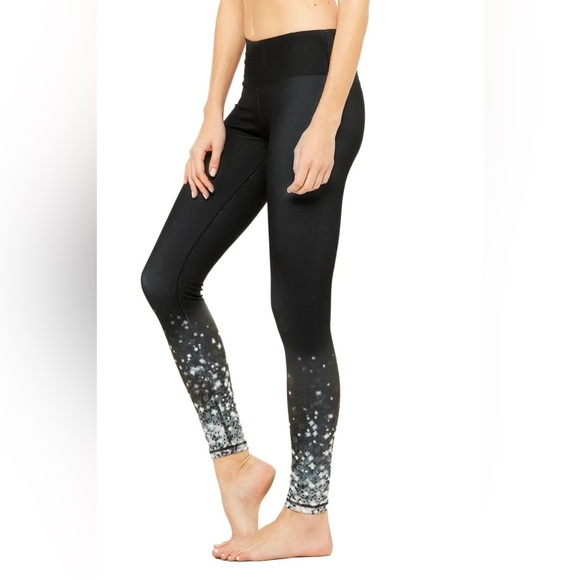 ALO YOGA Airbrush Legging - Black Brilliance - Picture 2 of 9